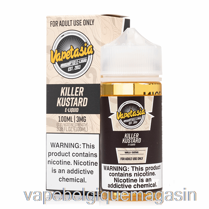 Kustard Tueur De Jus De Vape - Vapetasia - 100ml 6mg